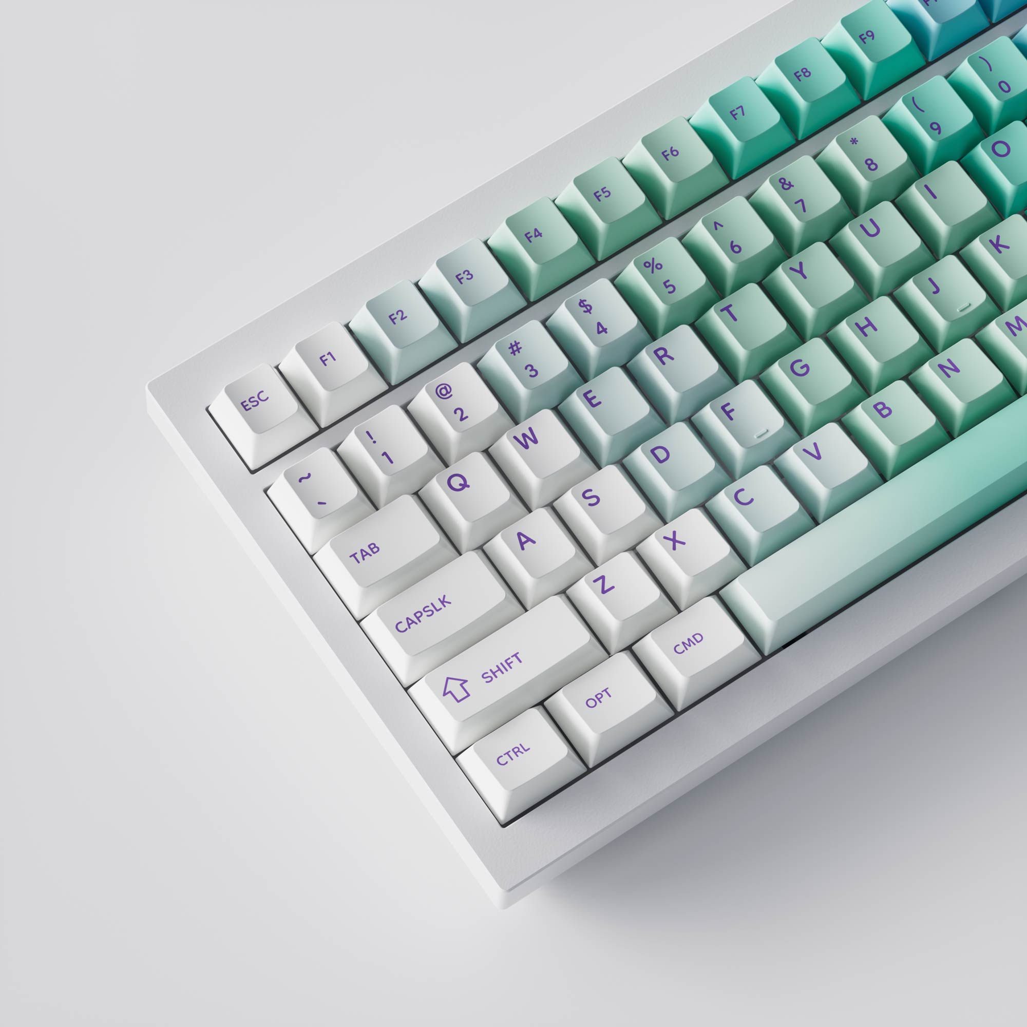 Cloud and Snow - Cherry Profile Dye-Sub PBT Full Keycap Set - Image 2