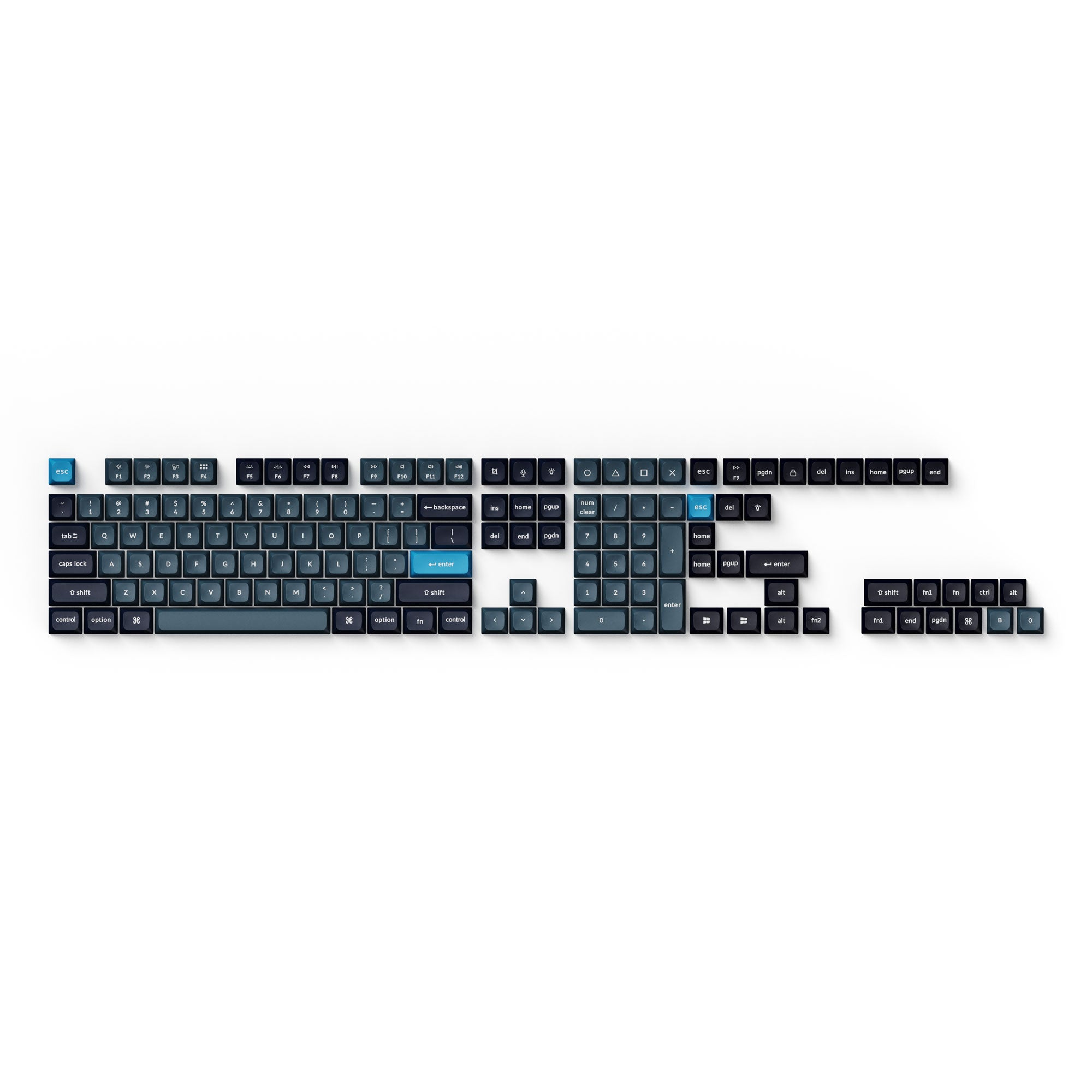 Double Shot KSA PBT Keycap Full Keycap Set - Image 3