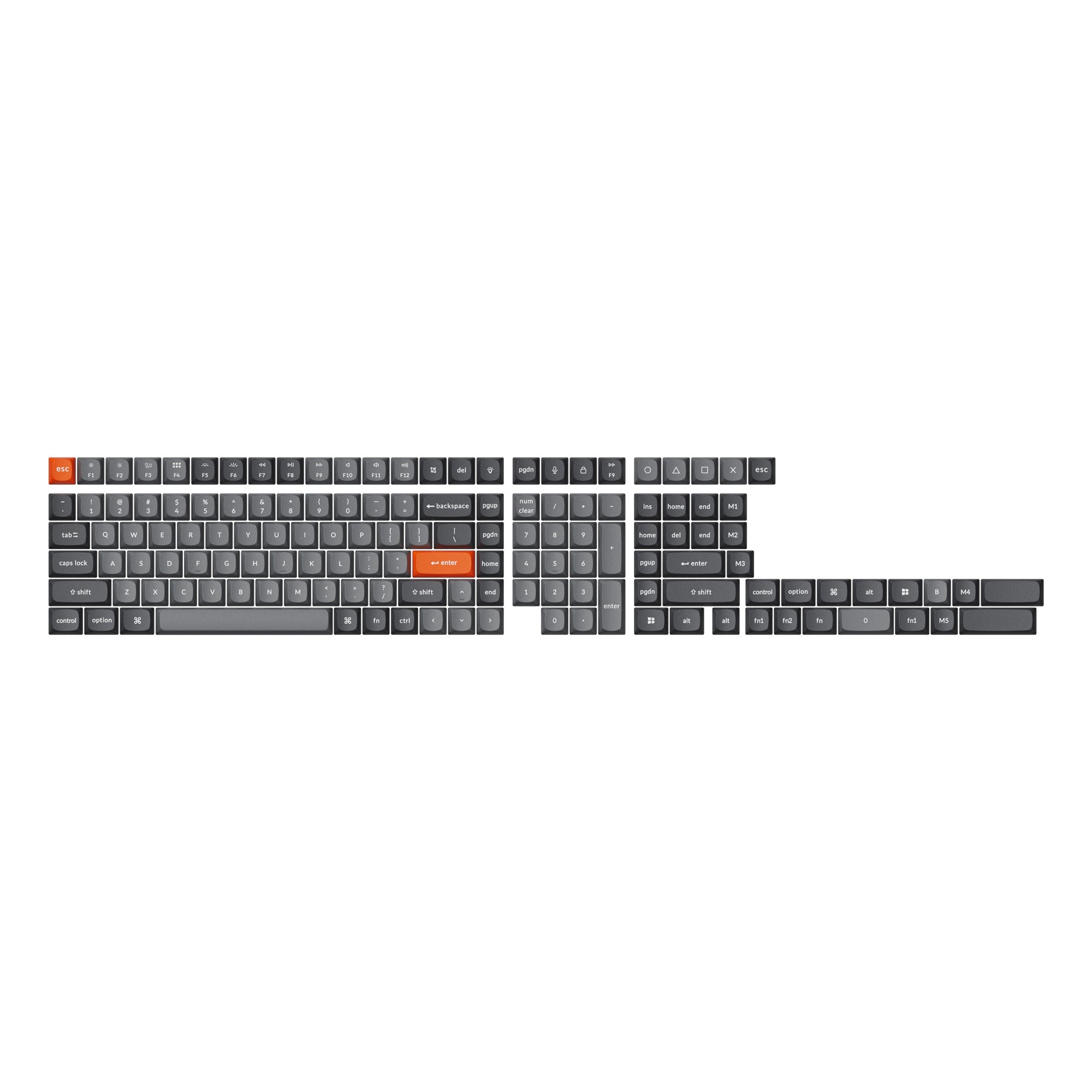 Double Shot PBT OSA Full Set Keycap Set - Image 5