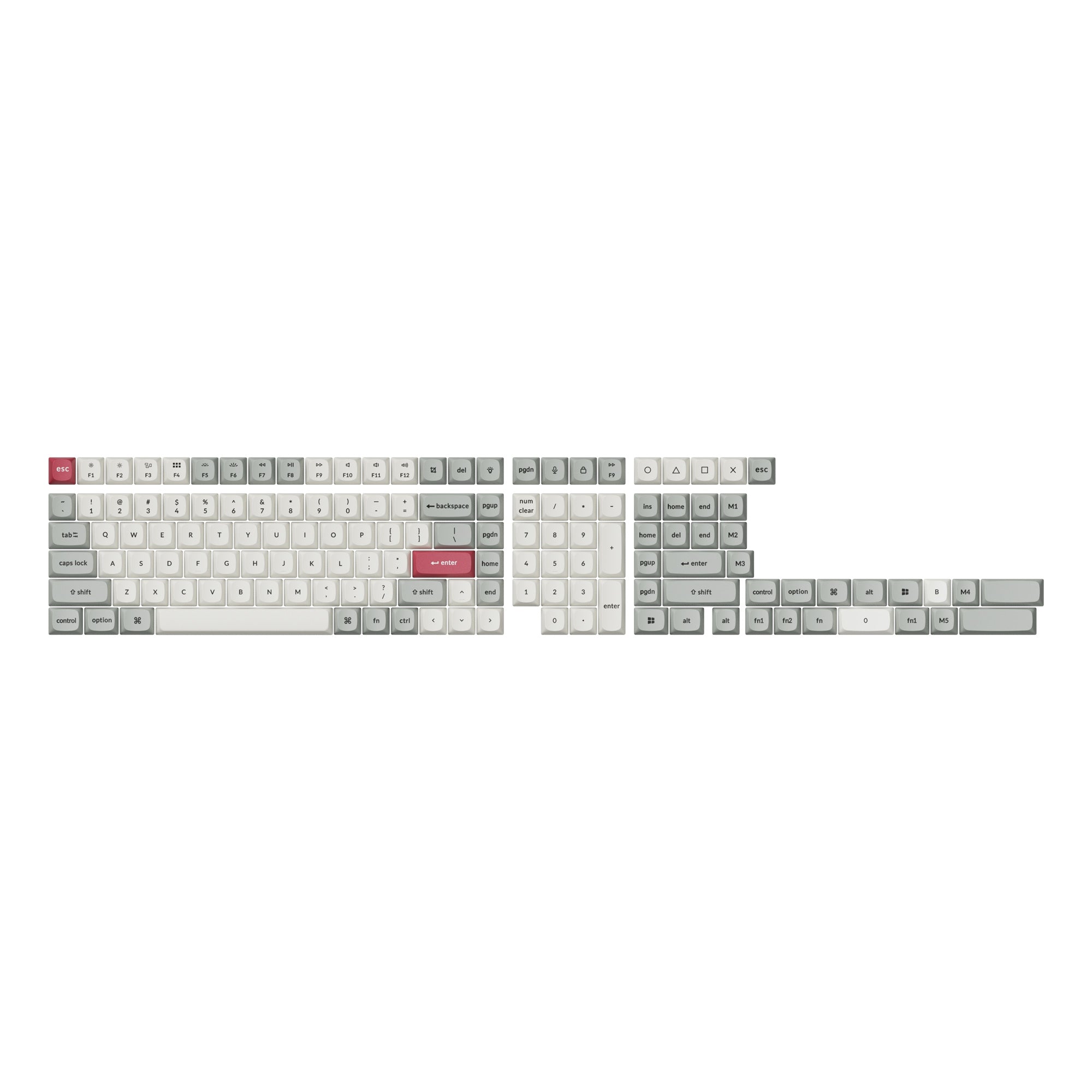 Double Shot PBT OSA Full Set Keycap Set - Image 2