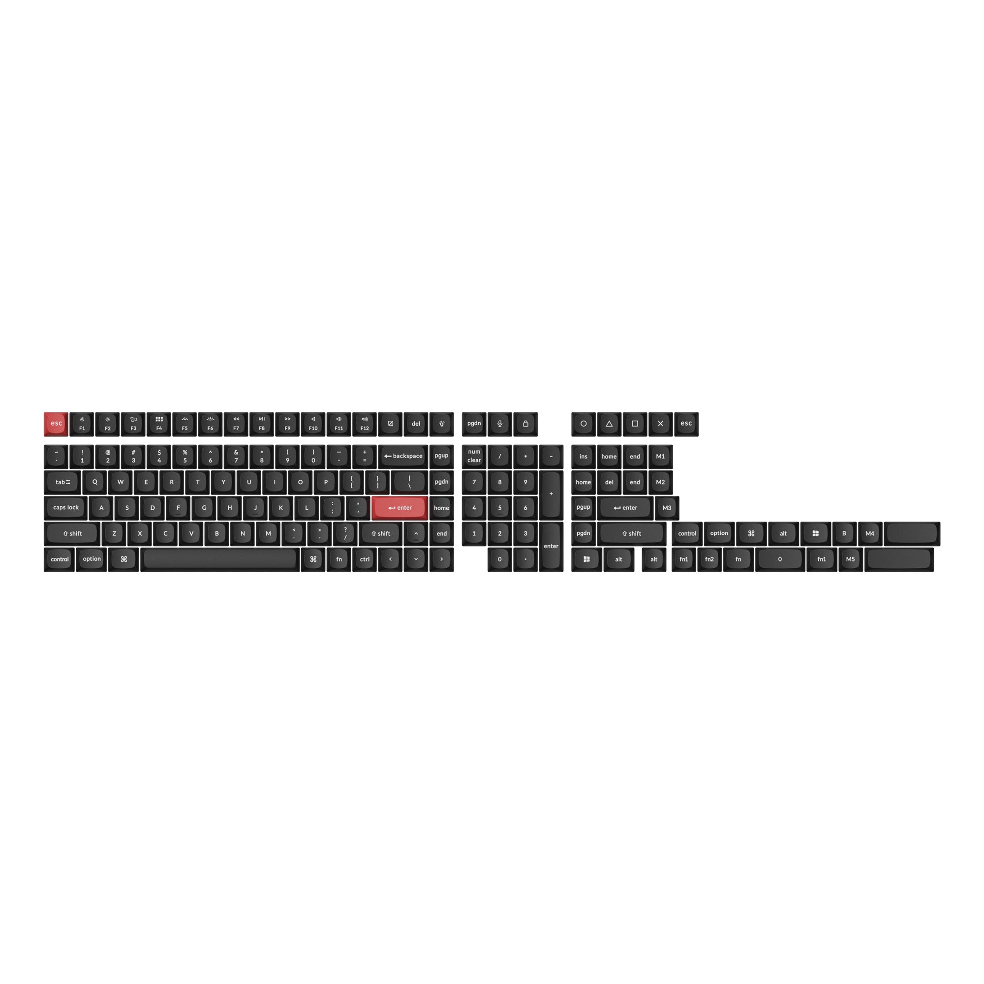 Double Shot PBT OSA Full Set Keycap Set - Image 3