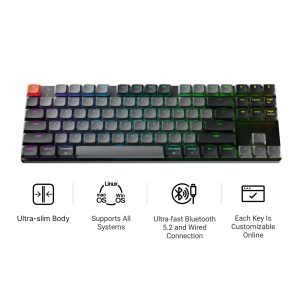 Keychron K1 QMK Wireless Mechanical Keyboard (Version 6)