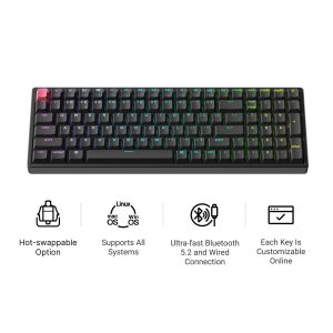 Keychron K4 QMK Wireless Mechanical Keyboard (Version 3)