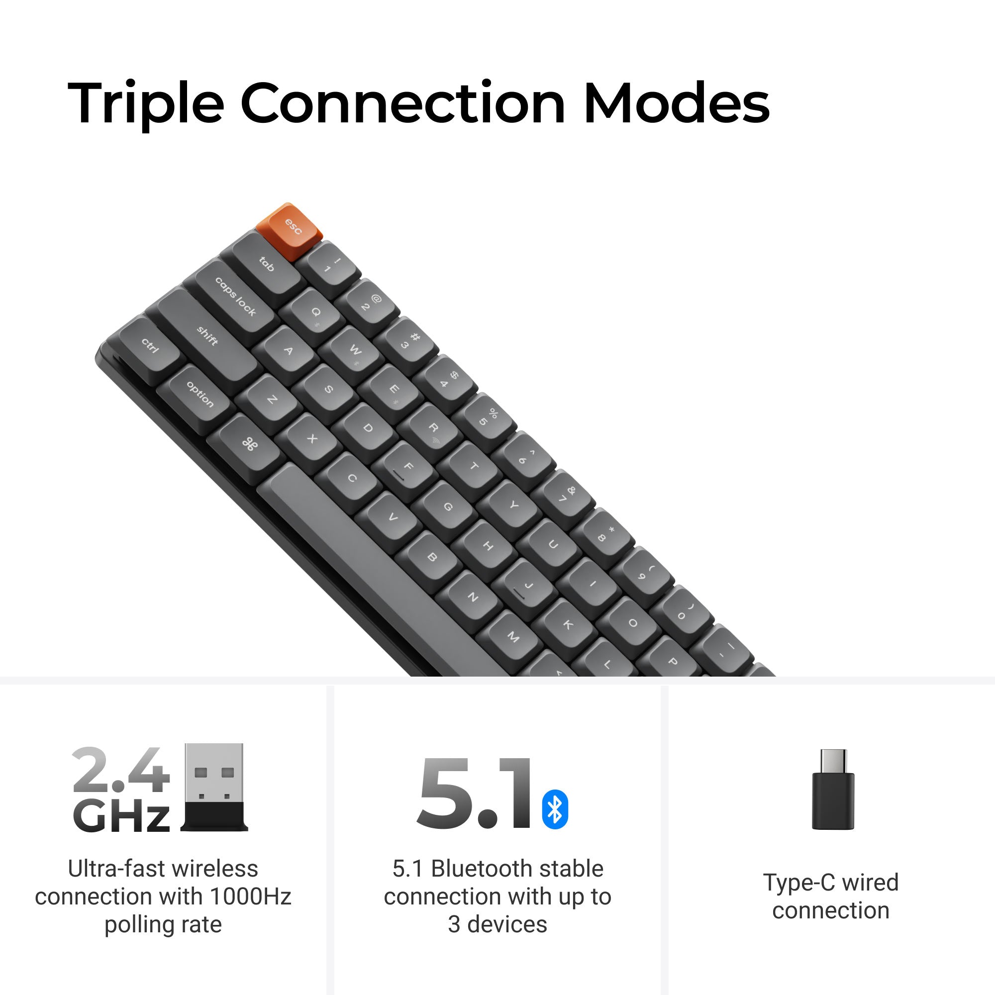 Keychron K7 Max QMK/VIA Wireless Custom Mechanical Keyboard - Image 5
