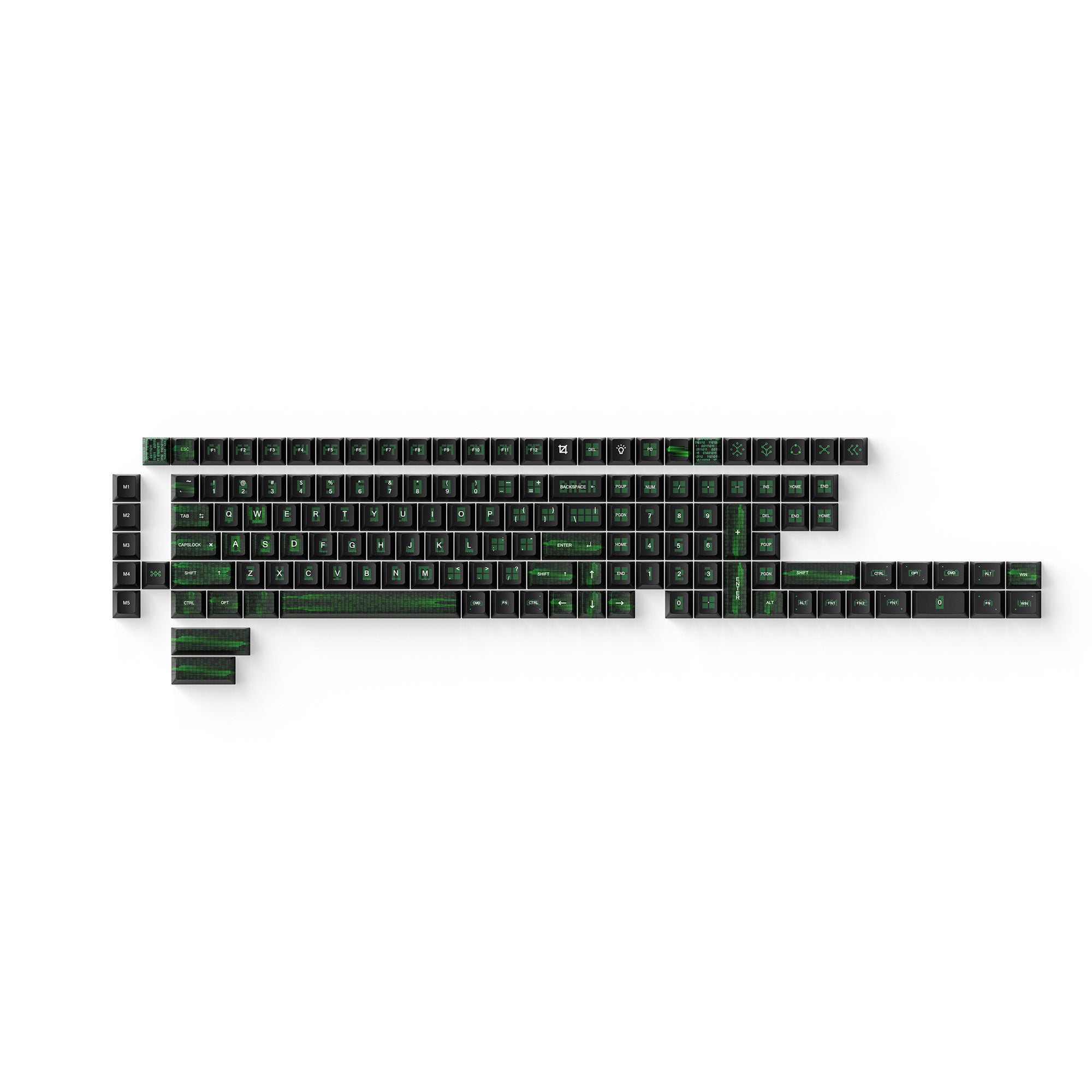 Binary - Cherry Profile Dye-Sub PBT Full Keycap Set