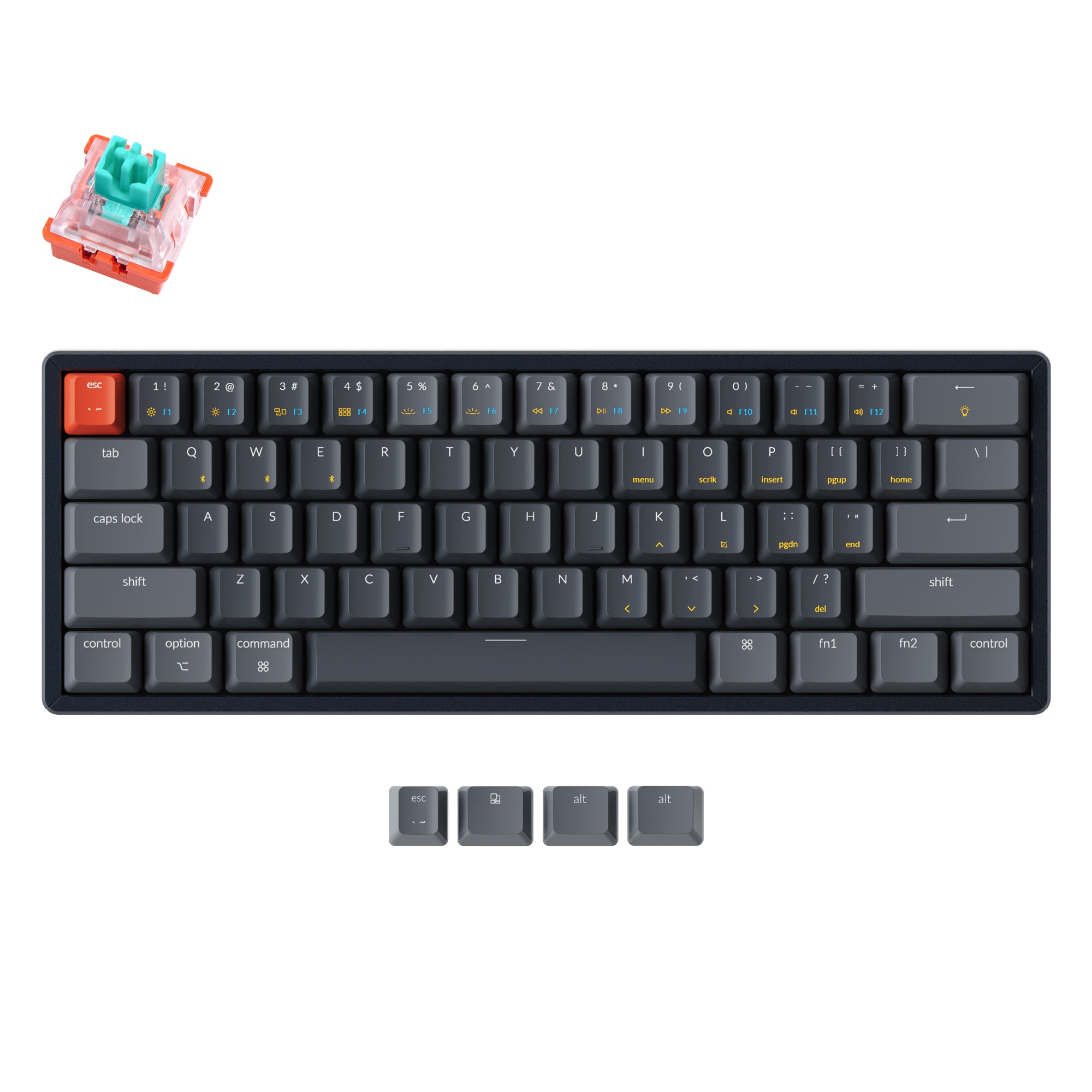 Keychron K12 Wireless Mechanical Keyboard - Image 16