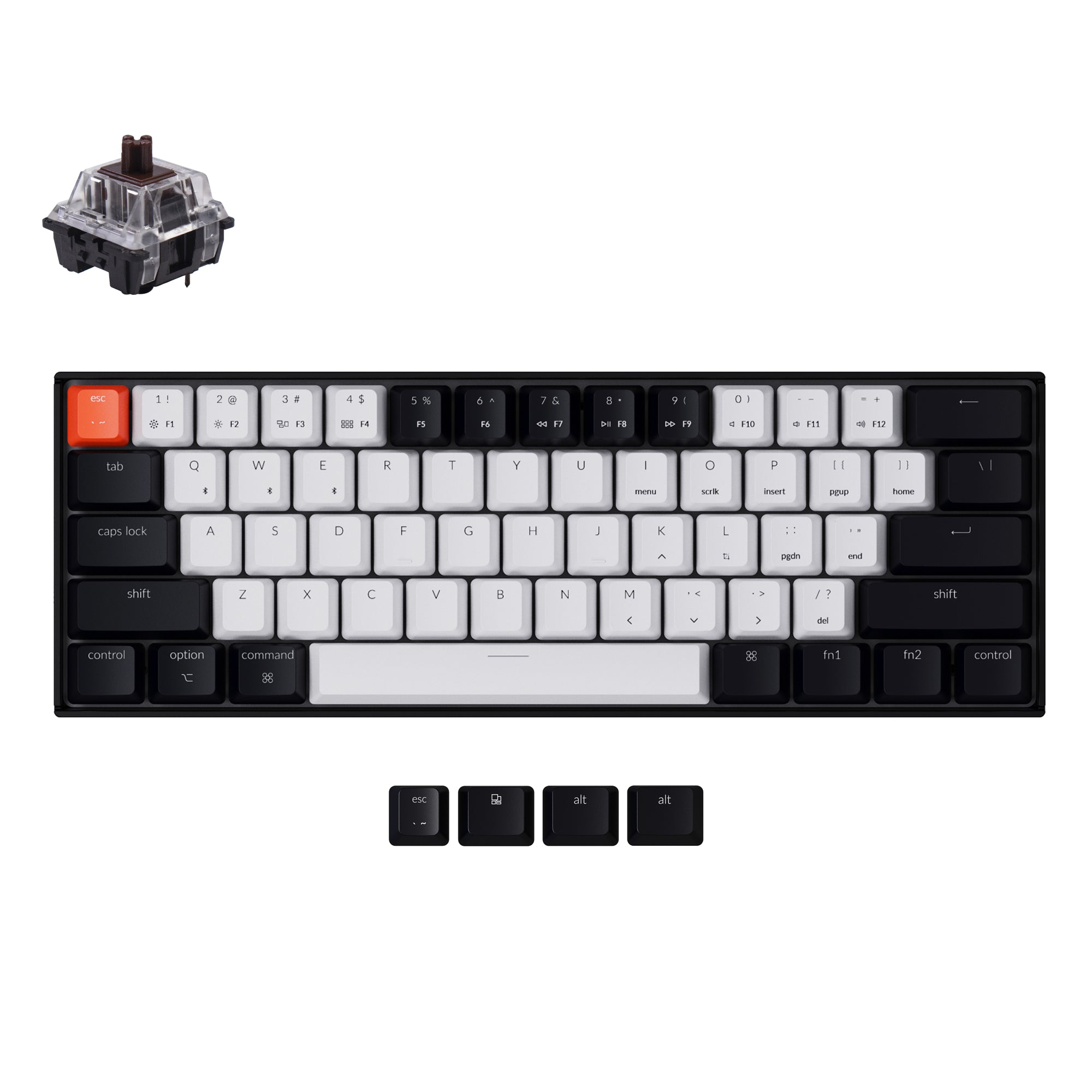 Keychron K12 Wireless Mechanical Keyboard - Image 19