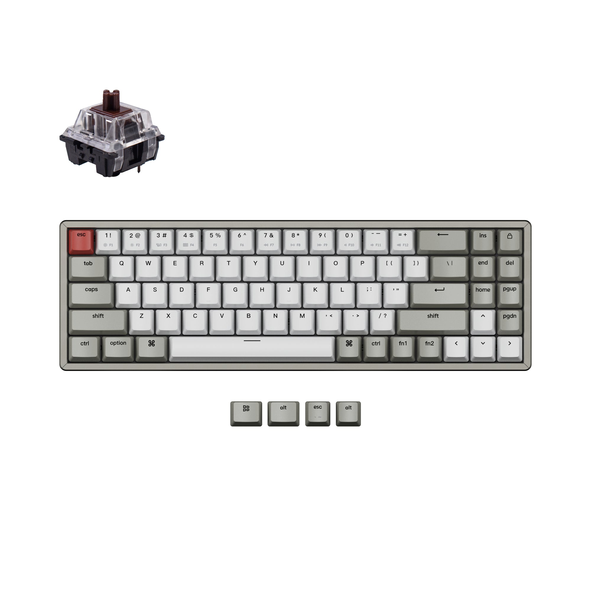 Keychron K14 Wireless Mechanical Keyboard - Image 8