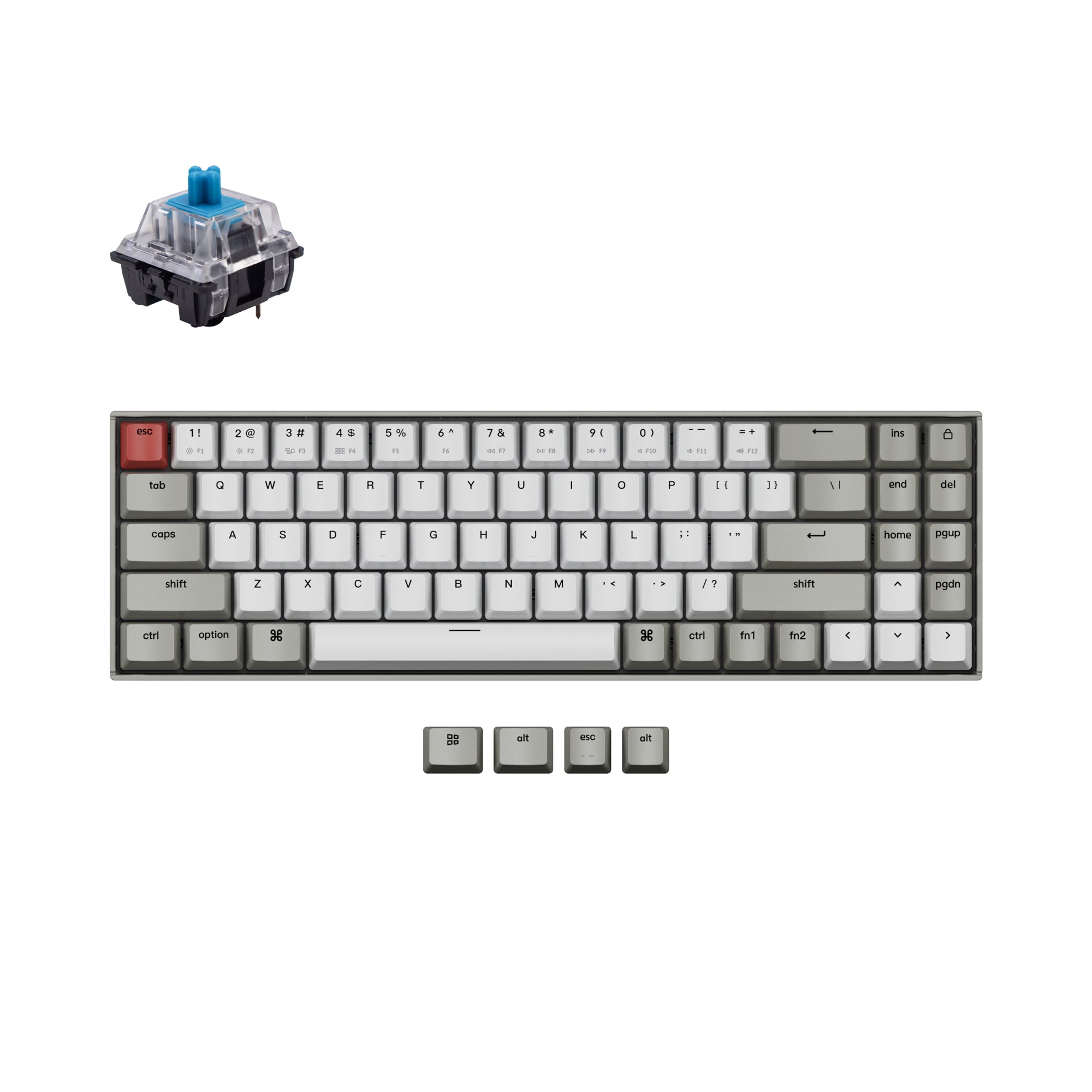 Keychron K14 Wireless Mechanical Keyboard - Image 4