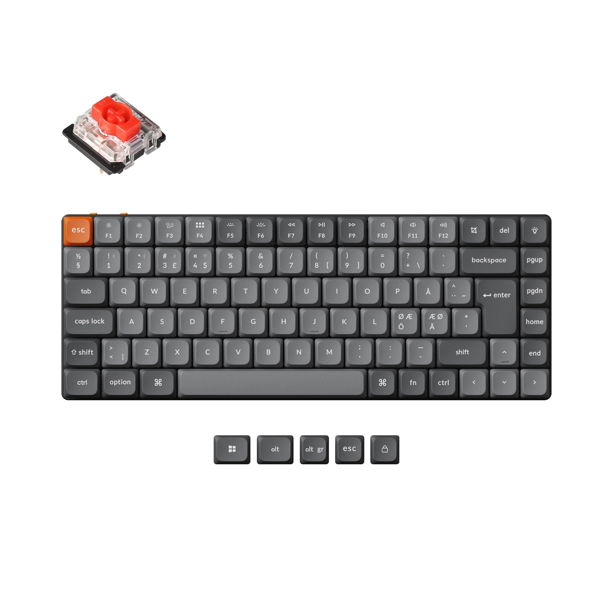 Keychron K3 Max QMK/VIA Wireless Custom Mechanical Keyboard ISO Layout Collection - Image 7