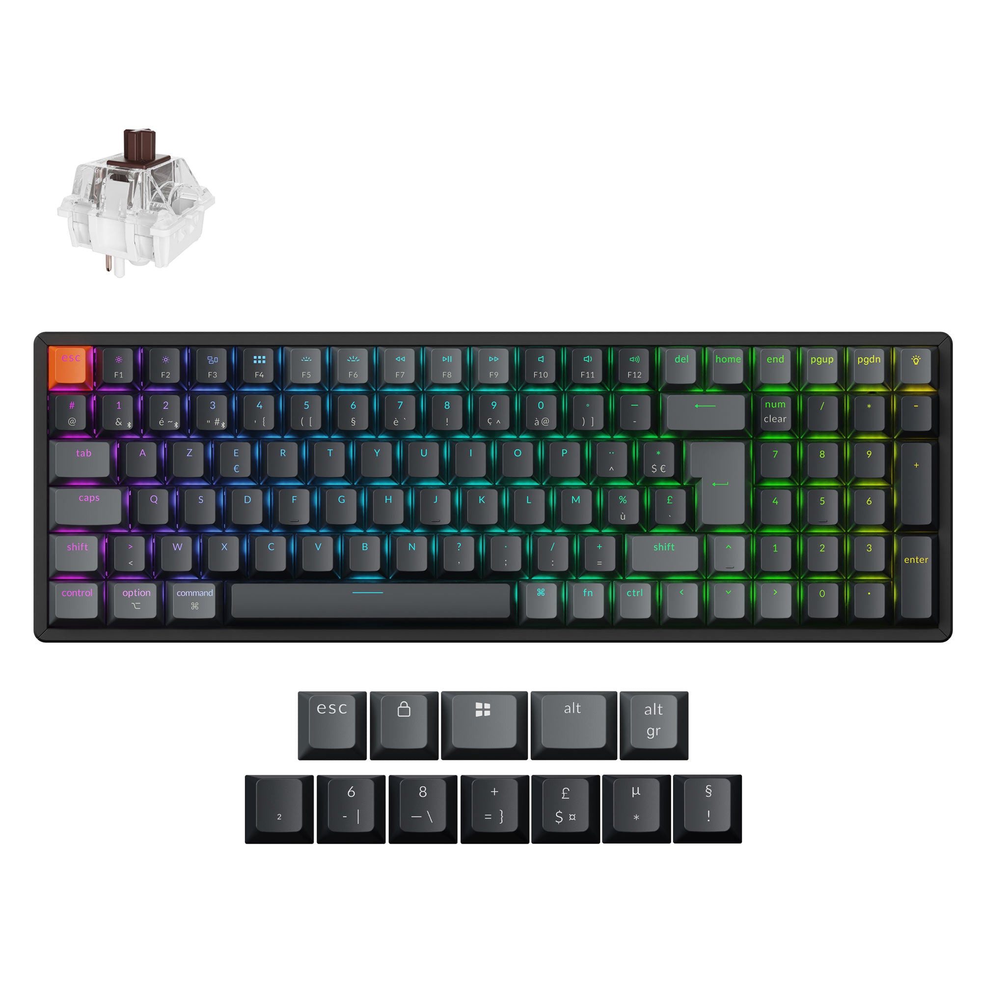 Keychron K4 QMK Wireless Mechanical Keyboard (ISO Layout) - Version 3 - Image 14