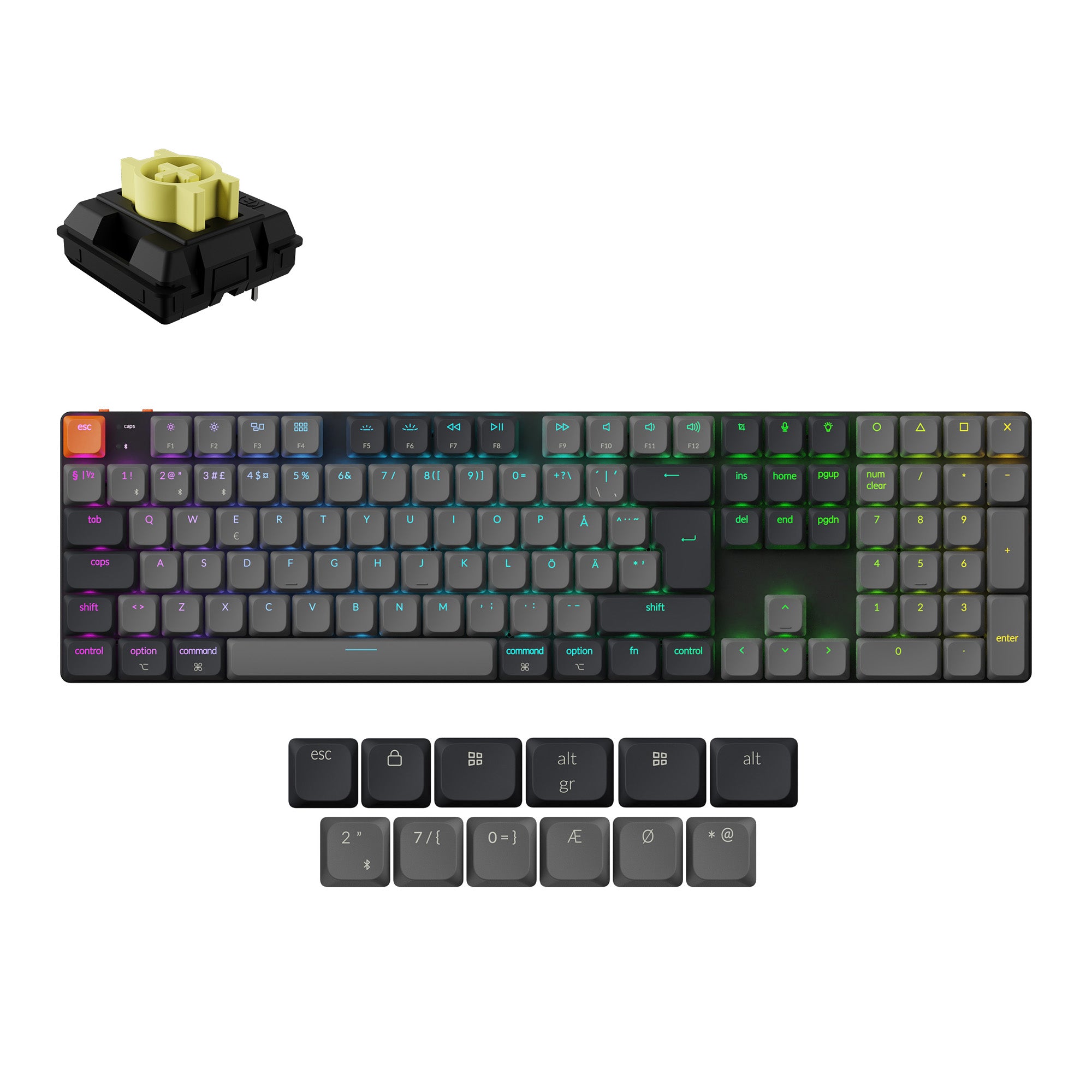Keychron K5 QMK Wireless Mechanical Keyboard (ISO Layout) - Version 2 - Image 12