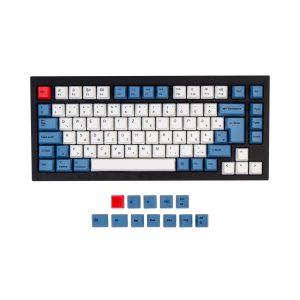 ISO & ANSI Q1 & Q1 Pro & Q2 & Q2 Pro & V1 & V2 & K2 & K2 Pro OEM Dye-Sub PBT Keycap Set - Blue