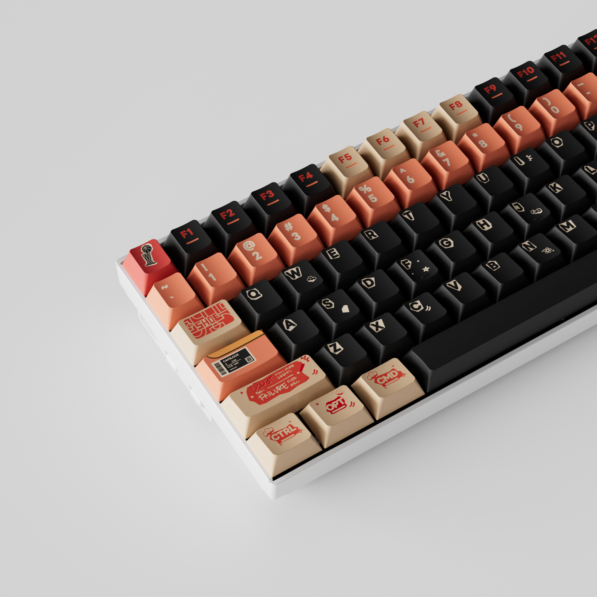 Poster - Cherry Profile Dye-Sub PBT Full Keycap Set - Image 2